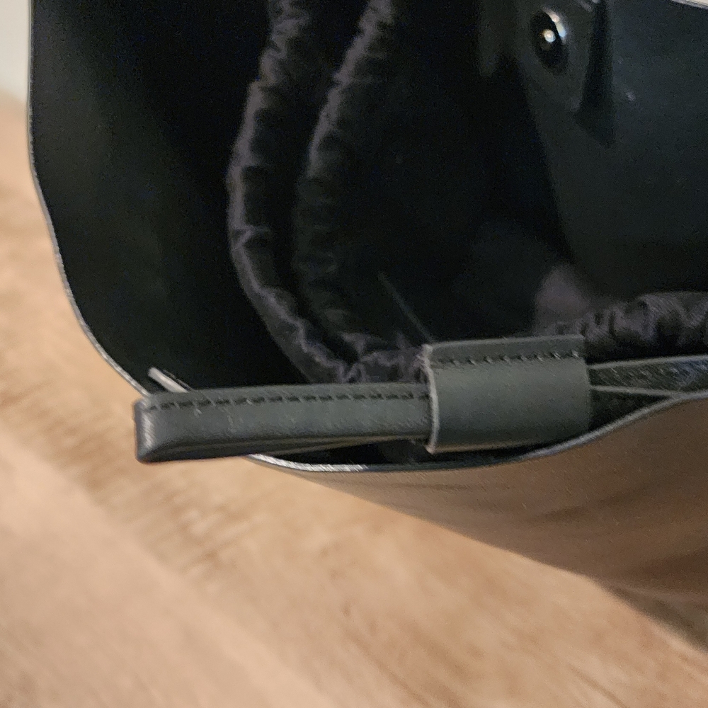 COS Black Leather Tote Bag - Picture 8 of 16